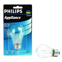 40-Watt A15 Incandescent Clear Appliance Light Bulb