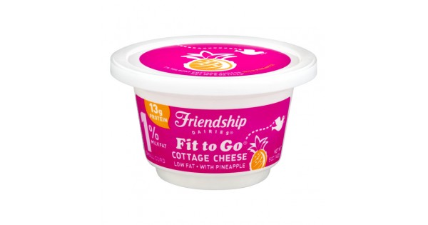 Friendship Dairies Cottage Cheese Small Curd 1 Low Fat Pineapple