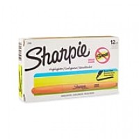 Sharpie® Accent Pocket Style Highlighter, Chisel Tip, Fluorescent Orange, 12/pk (27006)